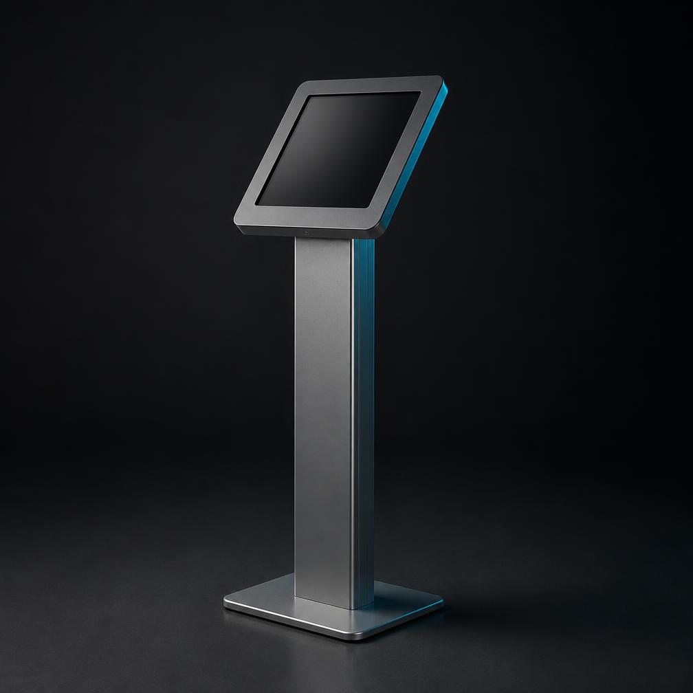 iPad Standfuss weiss, diebstahlsicher